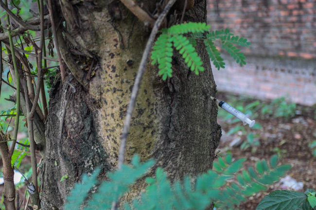 Khu biệt thự sang chảnh thành chốn phiêu bồng của con nghiện